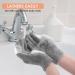 Wllhyf Peeling Gloves - 2 Pairs Double-Sided Shower & Scrub Accessories for Dead Skin Removal | Black & Gray Spa Massage Essential - Buy Online on GoSupps.com