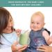 Silikong Silicone No Spill Straw Cups for Toddlers and Babies - 2 Pack (Green/Gray) | Dishwasher & Microwave Safe - Buy Online on GoSupps.com