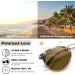 Carfia Cateye Polarized Sunglasses for Women - Handcrafted Acetate Frame - UV Protection - Brown Lens - Pink Tortoise Frame - Buy Online on GoSupps.com