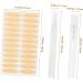 minkissy 2 Sets Double Eyelid Sticker Set Eyelid Stickers Eye Lid Lifters Eyelid Tape for Hooded Eyes Invisible Makeup Supplies Eyelid Lifter Strip Plastic Lifting Belt Girl Cosmetic - Buy Online on GoSupps.com