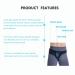Hernia Guard - Men's Inguinal Hernia Belt for Left or Right Side, Post Surgery Support Truss - Adjustable Waist Strap (L: 45-56) - Buy Online on GoSupps.com
