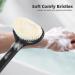 Back Body Scrubber Brush for Shower Peeling - 43cm Non-Slip Handle for All | Ideal for Men & Women - Buy Online on GoSupps.com
