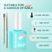 Morovan Gel Nail Polish Remover: Easy Remove Gel Polish in 3-5 Minutes Quick Effective Gel Nail Remover Kit with Cuticle Pusher Scraper No Need Soaking or Wrapping Professional No Damage to Nails - Buy Online on GoSupps.com