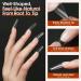 Modelones Nail Tips and Glue Gel Kit - 4 in 1 Nail Glue, Base Gel, Ultra-Portable Lamp, 500 Coffin Nails - Acrylic DIY Nail Art Tools for Gel Extensions - Nude/Clear - Buy Online on GoSupps.com