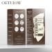 Eyebrow Stamp Stencil Kit - Long-Lasting Waterproof Brow Stamp Shaping Kit with 24 Reusable Stencils for Perfect Natural Brows in Medium Brown - Buy Online on GoSupps.com