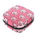 Pig Animal Pink Sanitary Napkin Storage Bags Period Bag for Teen Girls Pad Bags for Period for School Sanitary Pouch for Feminine Products Pig Animal Pink Sanitary Pad Storage Bag with Zipper for Teen Girls Women Ladies Multicoloured 03