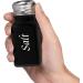 Glass Farmhouse Salt and Pepper Shakers Set - Rustic Black Kitchen Decor - Ideal for Home, Restaurant, or Wedding Gifts - Buy Online on GoSupps.com