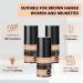 Lomansa Lash Tint Black and Coffee Eyelash Dye Eyebrow Tint Achieve Voluminous Coloring with Complete Tools DIY Use at Home & Salon Supplies Black Coffee - Buy Online on GoSupps.com