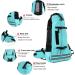 Galat e Adjustable Pet Backpack for Small & Medium Dogs - Easy Transport for Outdoor Walks Hiking Travel (Large Blue) - Buy Online on GoSupps.com
