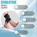 Carpal Tunnel Wrist Splint Support | Adjustable Brace for Joint Pain Relief Arthritis Tendonitis - One Size Right for Men & Women - Buy Online on GoSupps.com