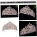 Crown Headband Crown Crowns for Women Wedding Hair Accessories Crown for Women Bridal Crown Bachelorette Crown Wedding Crown for Bride Crown for Bride Wedding Rhinestone Headband 17.00X17.00X9.00CM Golden - Buy Online on GoSupps.com