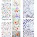 1500+ Christmas Nail Art Stickers - Self-Adhesive Santa, Snowflakes & More | 12 Large Sheets for Festive Nail Designs - Buy Online on GoSupps.com