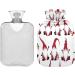 Buy Christmas Elf Hot Water Bottle - 2L Fleece Cover for Hot & Cold Compresses | International Shipping Available - Buy Online on GoSupps.com