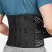 Healeved Fitness Waist Belt - Lumbar Brace for Lower Back Pain Relief & Support | XL Men's Gym Back Support with Steel Plate - Buy Online on GoSupps.com