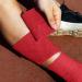 Sports Tape for Athletes - Non-Sticky Easy to Tear First Aid Injury Wrap for Fingers Ankles and Wrists - 1.97in x 14.75ft - Red - Buy Online on GoSupps.com