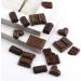 Calkkrer 60 pieces artificial chocolate simulation chocolate resin chocolate cabochons candy decoration artificial candy chocolate model - Buy Online on GoSupps.com