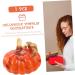 ifundom 2pcs halloween pumpkin pose outdoor faux plants car model home decoration glass collectible squat glass pumpkin funny halloween decorations Durable Pumpkins Ornament reward mini Orangex2pcs 13x10.5cmx2pcs - Buy Online on GoSupps.com