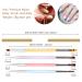 Double-Sided Nail Brush & Ombre Brush Set | 8 Heads Nail Art Brushes for Gel Polish & UV Nails - Lea-Shall 4PCs - Buy Online on GoSupps.com