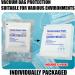 60 Pack Sterile 4x4 Large Gauze Pads - Non-Adhesive 12-Ply Woven Bandages for Enhanced Absorption - First Aid Medical Wound Care Kit - Buy Online on GoSupps.com