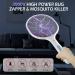 VANELC Bug Zapper 2 Pack: Rechargeable Electric Fly Swatter Racket | 3000 Volt Insect Killer for Home, Kitchen, Office, Outdoor - 18IN - Buy Online on GoSupps.com