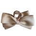 Bow Clips for Women Satin Hairclips | Nonslip Claw Clip Big Bow Hair Barrette Hair Dress Up Accessories for Birthday Show Champagne