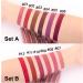 Scnvsi 6Pcs Matte Liquid Lipstick Set for Women Girls Waterproof Pigmented Lip Gloss Beautiful Colors for All Occasions - Buy Online on GoSupps.com