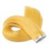 Shop Novon Hair Extensions: 60cm Yellow Tape-In Extensions | 100% Remy Real Hair | 50 Tresses (2.5g Each) - Buy Online on GoSupps.com