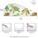 Buy Cute Turtles Hair Towel 2 Pack | Super Absorbent Quick Dry Hair Turbans for Women & Girls - Buy Online on GoSupps.com