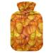 Autumn Funny Fresh Pumpkin Heat bottle with reference heat bottles for pain relief heat bottle water bag heating bottles for heat and cold therapy 1l