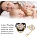 I Love You Schnuller Set - Exquisite Pacifier with Chain Clip | Perfect Gift & Party Accessory - Buy Online on GoSupps.com