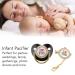 Buy Black Baby Pacifier with Bling Pattern & Chain Clip - Perfect for Newborns | Stylish & Safe Infant Pacifier - International Shipping Available! - Buy Online on GoSupps.com