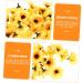 Alipis 100 pcs Fake Faux Adorns Sunflower Sunflowers Props Flower Imitation Prop Simulation Ornaments - Buy Online on GoSupps.com