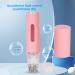 Premium Hair Oil Applicator for Scalp - Dual Capacity 18ml+3ml Comb & Cleansing Brush | Scalp Care Solution (Pink - Buy Online on GoSupps.com