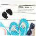 6 Pairs Forefoot Pad Stickers - Gel Cushions & Toe Protectors for Sandals & Flip-Flops | Ultimate Foot Protection - Buy Online on GoSupps.com