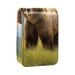 Travel Lipstick Organizer Case Lipstick Case Portable Makeup Bag With Mirror Bear Meadow A642q8atzc