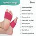 Pedimend Metatarsal Pads - Gel Sleeves Cushions for Ball of Foot Pain Relief - Pink Large (UK 6-11) - Buy Online on GoSupps.com