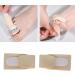 Skin Color Toe Sleeves 2pcs - Soft Hammer Toe Straightener Strap - Claw Toe Corrector for Bent Toe (S) - Buy Online on GoSupps.com