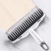 Fovolat Bathroom Squeegee Brush | 2-in-1 Bathroom Floor Scrubbing Scrape Brush Heavy-Duty Squeegee Brush for Enhanced Cleaning Efficiency for Deck Garage - Buy Online on GoSupps.com