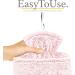 Qomfor Hot Water Bottle with Fluffy Faux Fur Cover - 1.8L Large - Pink | Pain Relief for Neck, Shoulders, Hands, Feet - Cosy Nights - Buy Online on GoSupps.com