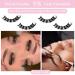 10 Pairs 3D False Eyelashes - Natural D Curl Russian Strip Lashes with Eyelash Clip | Fluffy & Wispy Artificial Eyelash Extensions for Eye Makeup - Buy Online on GoSupps.com