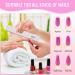 Professional 80/80 Grit Nail Files - Double Sided Emery Board for Acrylic and Gel Nails - Coarse Nail File for Home and Salon Use - 50pcs - Buy Online on GoSupps.com