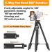 Professional 60 Camera Tripod with Phone Mount & Remote | Aluminum Portable Stand with Travel Bag | Compatible with Phone, Camera, Projector, DSLR | 5-Section Tripod - Buy Online on GoSupps.com