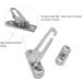 2 Pairs Window Restrictors Locks Aongray Window Restrictor Hook Window for UPVC Stainless Steel 304 Security Lock Child Lock Restrictor Catch Safety Catch with Screws (Silver 2 Pairs) - Buy Online on GoSupps.com
