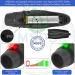 ZHT Electronic Whistle for Referees - USB Charging, 3 Tone High Volume Emergency Whistle for Safety - Ideal for Coaches, Teachers, Outdoor Activities - Black - Buy Online on GoSupps.com