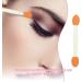 MUSISALY 100pcs Double Ended Eyeshadow Brush Eyeshadow Brush Sponge Double-sides Eye Brush Green Emulsion - Buy Online on GoSupps.com