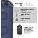 TETON Sports Jr Sleeping Bag for Boys, Girls & Kids - 20F & 0F Options - Camping Accessory for Sleepover, Cabins, RV - Blue Liner - Buy Online on GoSupps.com