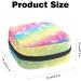 Shop Stylish Women's Bonds Storage Pocket Stillpad Holder - Rainbow Portable Period Kit for Girls - Buy Online on GoSupps.com