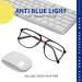 Buy DUCO Retro Square Aviator Blue Light Glasses for Men | Oversized 70s Vintage Double Bridge Blue Ray Blocking Eyewear - Perfect for Computer Use - Buy Online on GoSupps.com