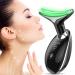 Firming Wrinkle Removal Device for Neck Face, Double Chin Reducer, Facial and Neck Massage Kits, Vibration Massager for Skin Care, Improve, Firm, Tightening and Smooth Dolphin-black