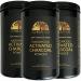 Activated Hardwood Charcoal Powder by Schizandu Vegan 100% | Supports Skin Body Teeth Whitening 3-Packs